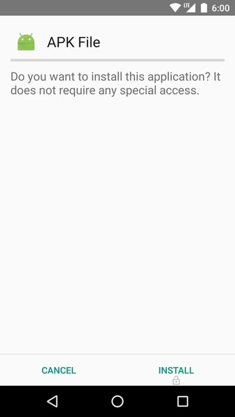 IPTV Smarters Pro APK installer showing the Install button (Firestick/Android TV)