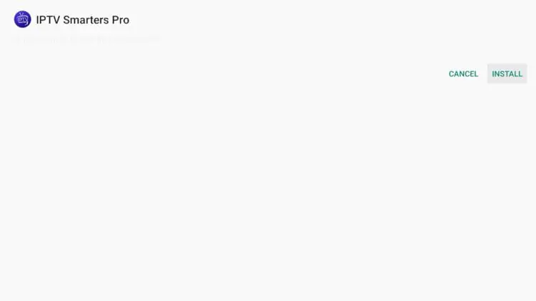 IPTV Smarters Pro on Firestick install step: allowing unknown apps for Downloader